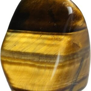 Tiger's Eye Healing Crystal Stones, 1.25-2.0" Large Reiki Healing Gemstones Natural Tumbled Polished Stones for Energy Witchcraft Therapy Meditation